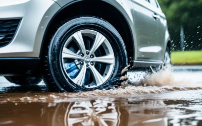 Cuidados com os pneus na época de chuvas em Curitiba: evite aquaplanagem!