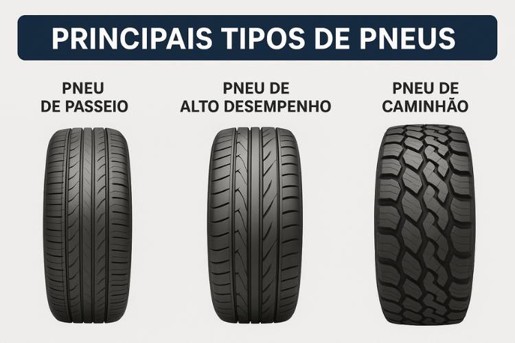 Principais tipos de Pneus Principais tipos de Pneus